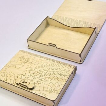 Intra απο ξύλο plywood 3mm-4mm πάχος – Ξύλινο ξύλο Flex Book Box 25x30 cm INTRAVECTRY-MY558068 - Image 1