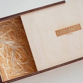 Intra απο ξύλο plywood 3mm-4mm πάχος – ξύλο Κουτί συσκευασίας με συρόμενο καπάκι από κόντρα πλακέ 30x30 cm INTRAVECTRY-MY558311 - Image 1