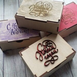 Intra απο ξύλο plywood 3mm-4mm πάχος – ξύλο Ξύλινου κουτιού συσκευασίας δώρου Lift Off Lid 15x20 cm INTRAVECTRY-MY556821