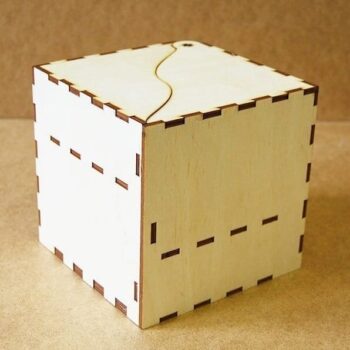 Intra απο ξύλο plywood 3mm-4mm πάχος – ξύλο Organizer Jewelry Box από κόντρα πλακέ 25x30 cm INTRAVECTRY-MY546161 - Image 2