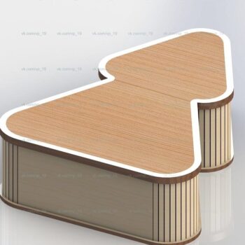 Intra απο ξύλο plywood 3mm-4mm πάχος – Διάταξη κουτιού για το ξύλο Πρωτοχρονιάς 30x35 cm INTRAVECTRY-MY546170 - Image 1