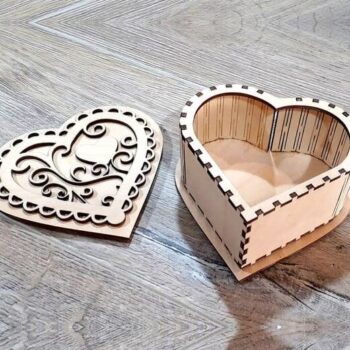 Intra απο ξύλο plywood 3mm-4mm πάχος – ξύλο ξύλινο κουτί μεντεσέ Living 40x45 cm INTRAVECTRY-MY555462 - Image 1