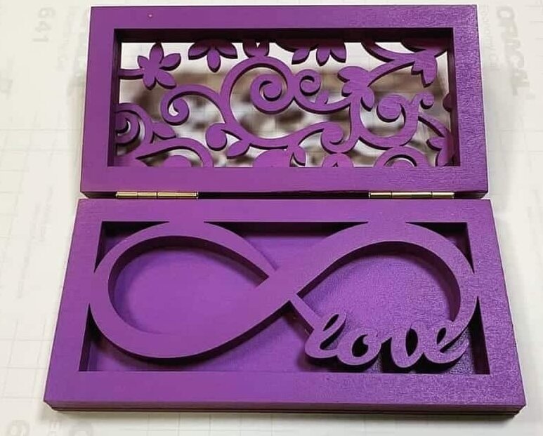 Intra απο ξύλο plywood 3mm-4mm πάχος – ξύλο κιβωτίου δαχτυλιδιού αρραβώνων ζευγαριού 15x20 cm INTRAVECTRY-MY557071