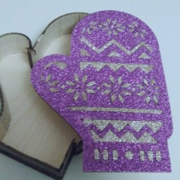 Intra απο ξύλο plywood 3mm-4mm πάχος – Ξύλινο κουτί δώρου για χριστουγεννιάτικο ξύλο 15x20 cm INTRAVECTRY-MY559030 - Image 1