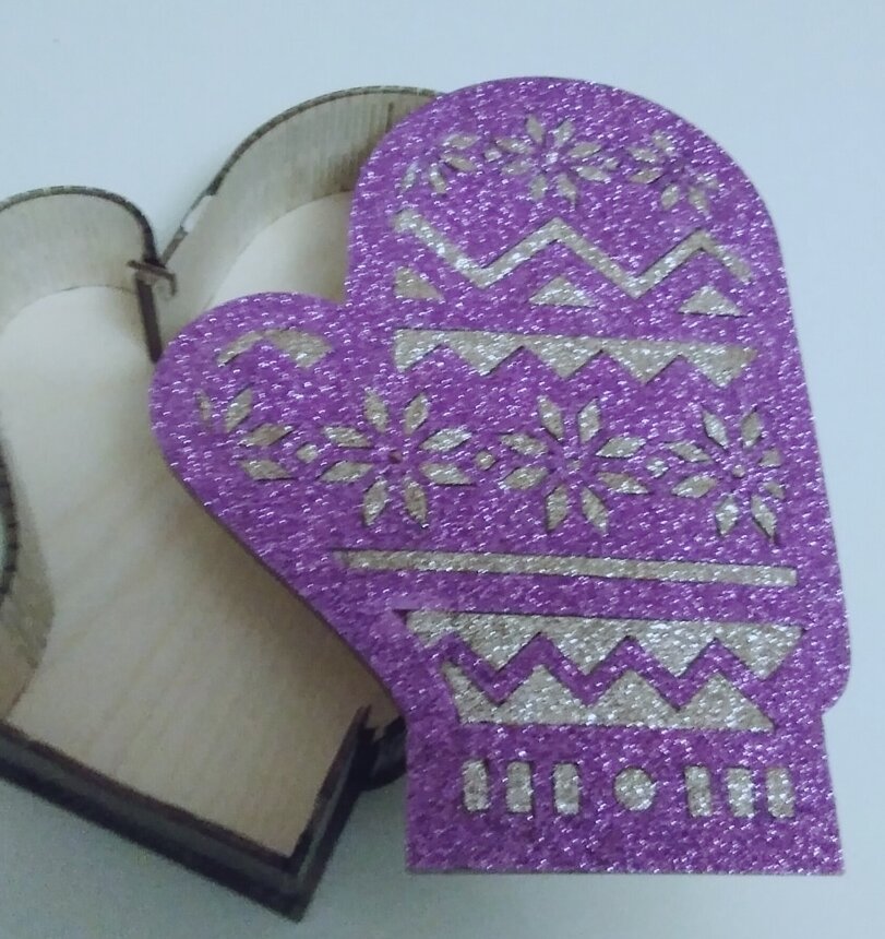 Intra απο ξύλο plywood 3mm-4mm πάχος – Ξύλινο κουτί δώρου για χριστουγεννιάτικο ξύλο 50x60 cm INTRAVECTRY-MY556875