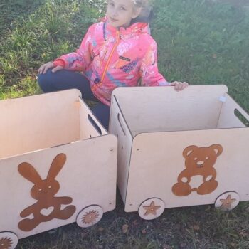 Intra απο ξύλο plywood 3mm-4mm πάχος – Ξύλινο κιβώτιο παιχνιδιών σε λίμα τροχού 15x20 cm INTRAVECTRY-MY556153 - Image 1