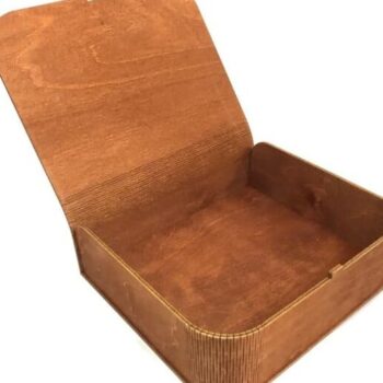 Intra απο ξύλο plywood 3mm-4mm πάχος – Living Hinge Storage Box File 4mm 10x10 cm INTRAVECTRY-MY546264 - Image 2