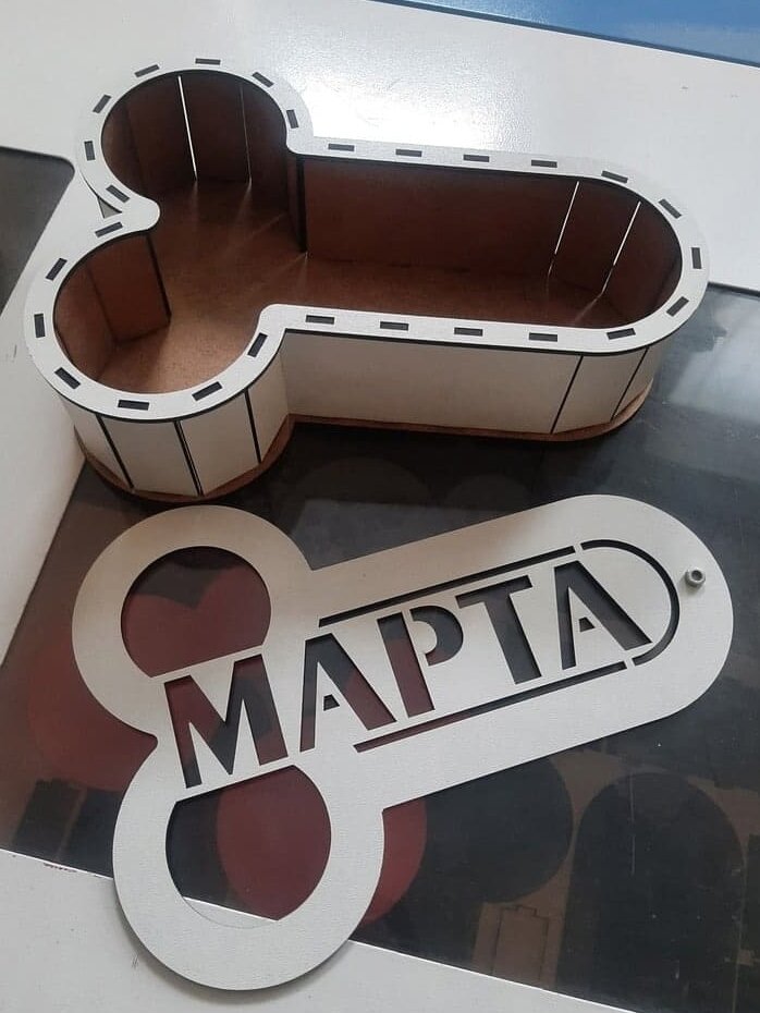 Intra απο ξύλο plywood 3mm-4mm πάχος – Ξύλινο κουτί συσκευασίας για ξύλο 8 Μαρτίου 20x25 cm INTRAVECTRY-MY556236