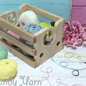 Intra απο ξύλο plywood 3mm-4mm πάχος – ξύλο κουτιού αποθήκευσης νήματος από ξύλο 30x30 cm INTRAVECTRY-MY546289 - Image 1