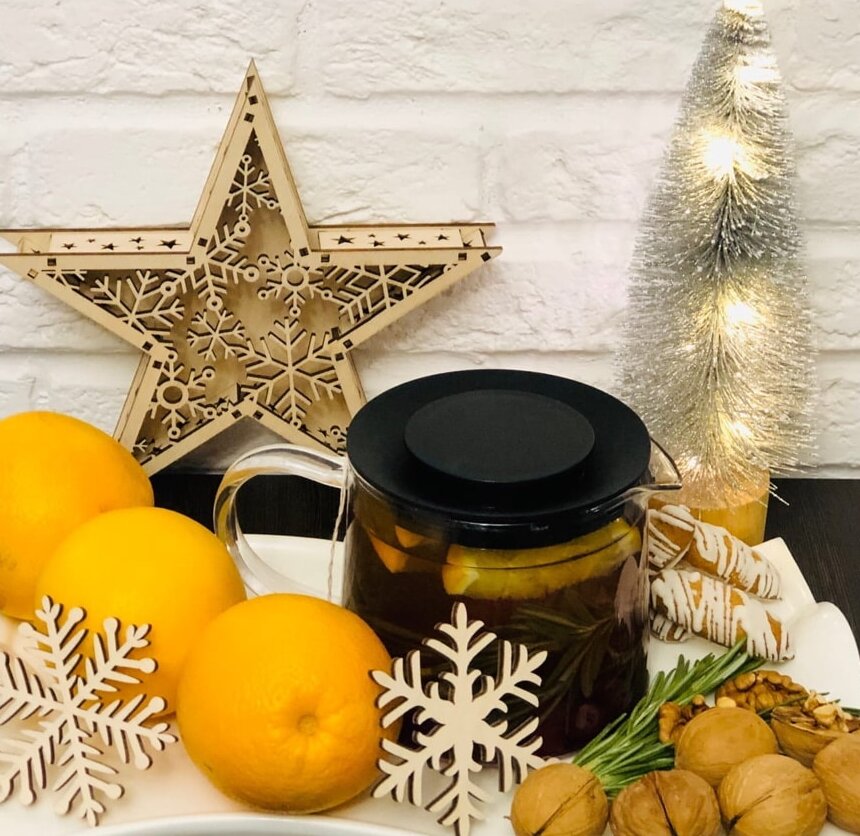 Intra απο ξύλο plywood 3mm-4mm πάχος – Star Box με χριστουγεννιάτικα στολίδια Snowflake 45x50 cm INTRAVECTRY-MY546298