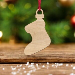 Intra απο ξύλο plywood 3mm-4mm πάχος – Κάλτσες στολίδι χειροτεχνία 40x40 cm INTRAVECTRY-MY552616