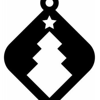 Intra απο ξύλο plywood 3mm-4mm πάχος – Ξύλινο χριστουγεννιάτικο στολίδι χειροτεχνίας 40x45 cm INTRAVECTRY-MY546821 - Image 3