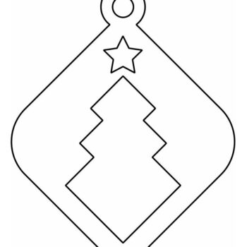 Intra απο ξύλο plywood 3mm-4mm πάχος – Ξύλινο χριστουγεννιάτικο στολίδι χειροτεχνίας 40x45 cm INTRAVECTRY-MY546821 - Image 4