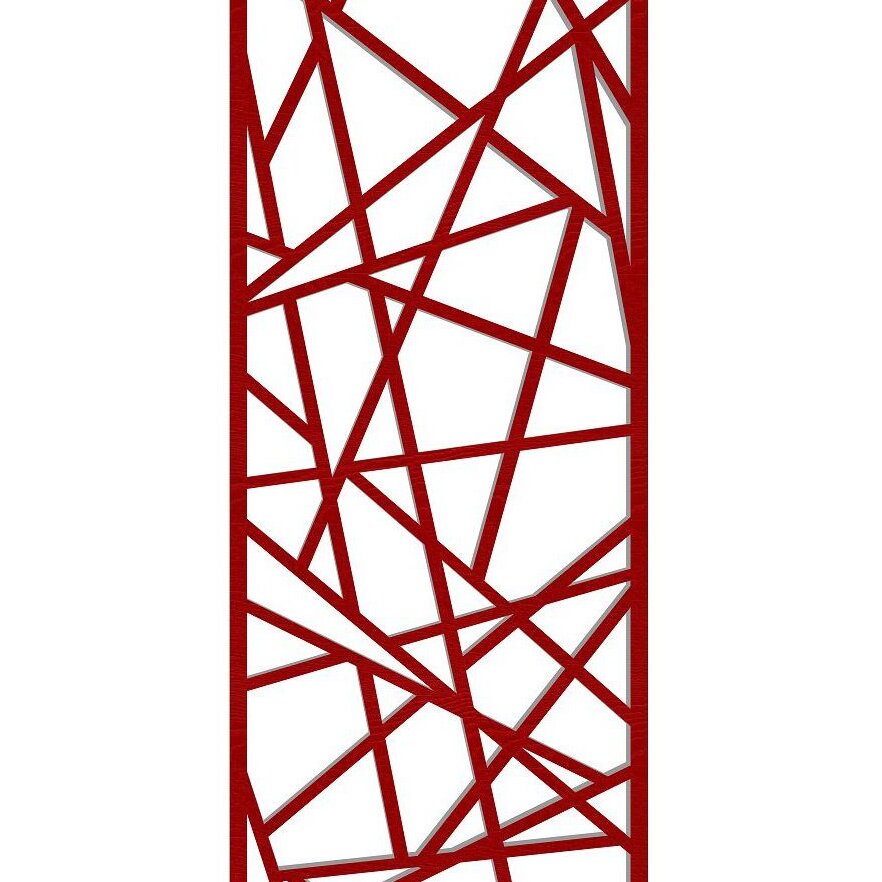 Intra απο ξύλο plywood 3mm-4mm πάχος – Γεωμετρικό διακοσμητικό σχέδιο οθόνης 20x20 cm INTRAVECTRY-MY553542