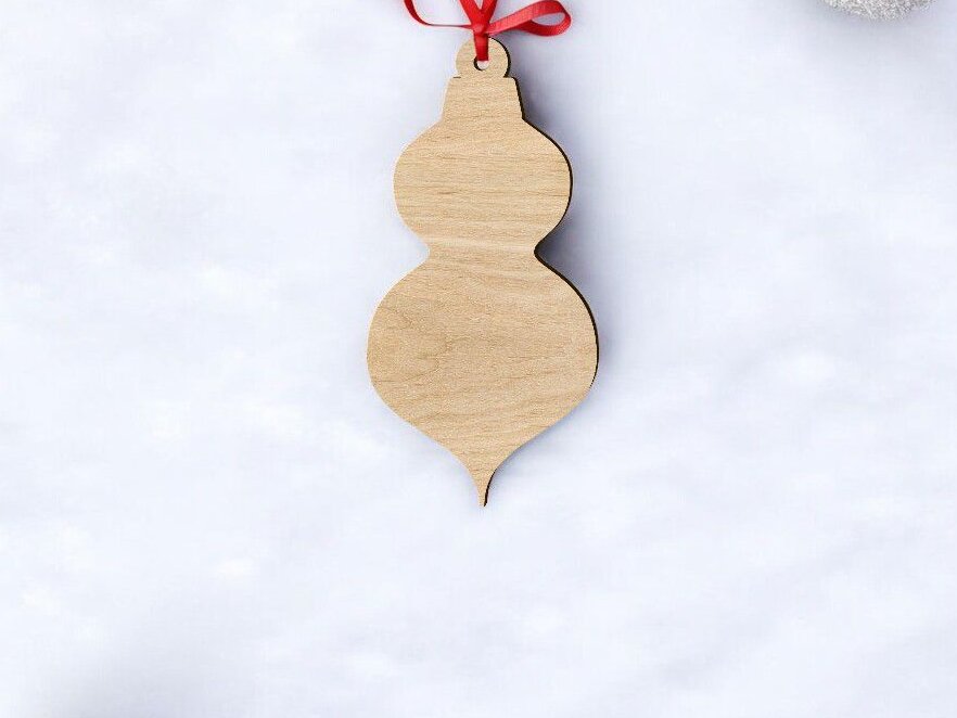 Intra απο ξύλο plywood 3mm-4mm πάχος – Jumbo Χριστουγεννιάτικο Στολίδι 25x25 cm INTRAVECTRY-MY553573