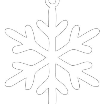 Intra απο ξύλο plywood 3mm-4mm πάχος – Παραδοσιακό ξύλινο στολίδι με νιφάδες χιονιού 45x50 cm INTRAVECTRY-MY548569 - Image 2