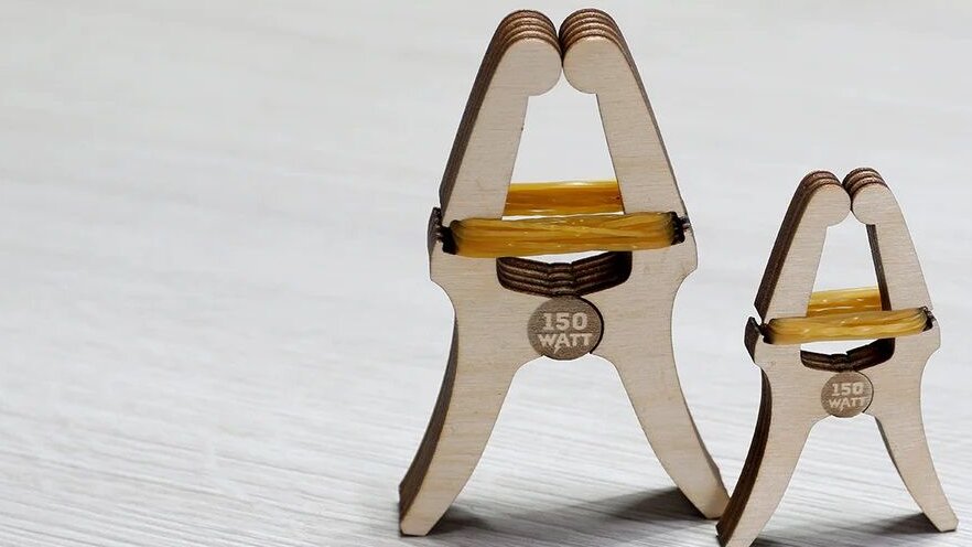 Intra απο ξύλο plywood 3mm-4mm πάχος – Ξύλινος σφιγκτήρας με ξύλο CDR DXF 3 διαφορετικών μεγεθών 25x30 cm INTRAVECTRY-MY552272