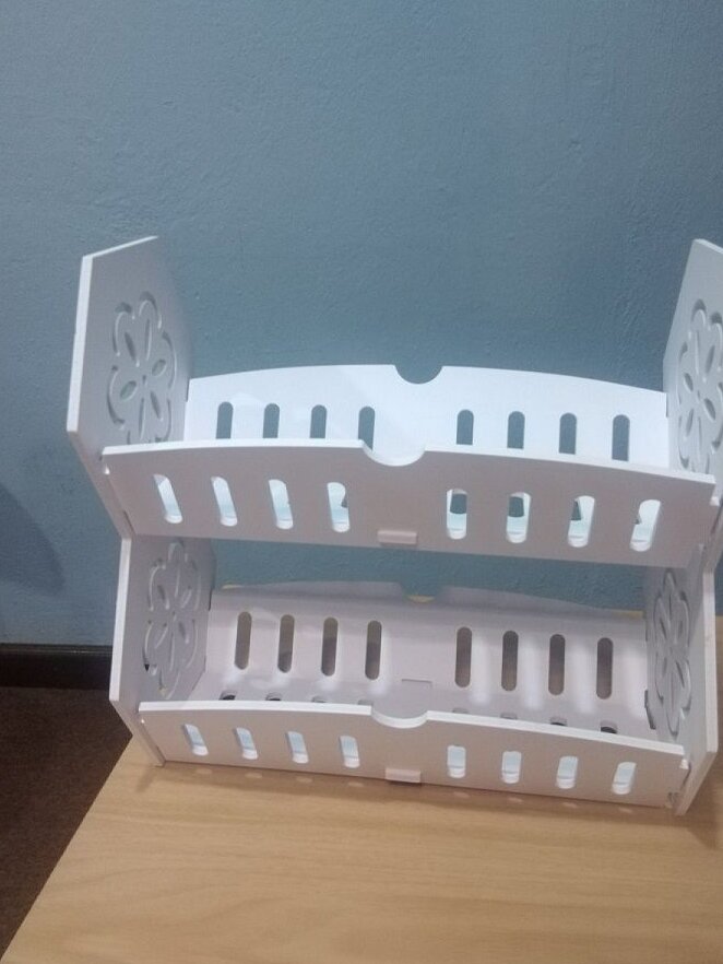 Intra απο ξύλο plywood 3mm-4mm πάχος – Πάγκος 2 επιπέδων καλάθι αποθήκευσης λαχανικών 15x20 cm INTRAVECTRY-MY552279