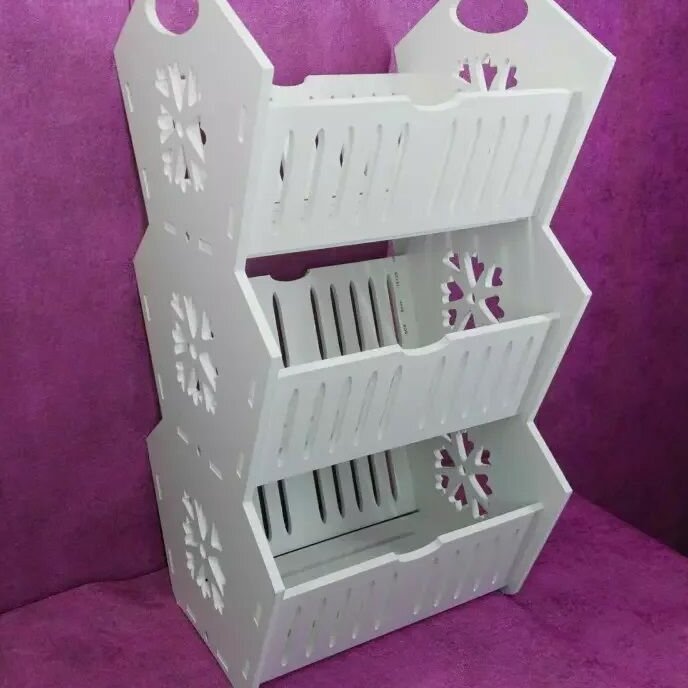 Intra απο ξύλο plywood 3mm-4mm πάχος – Σχάρα αποθήκευσης πατάτας κρεμμυδιού για κουζίνα 25x30 cm INTRAVECTRY-MY552280