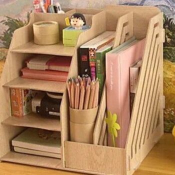 Intra απο ξύλο plywood 3mm-4mm πάχος – Οργάνωση γραφείου για χαρτικά και αρχεία βιβλίων 40x45 cm INTRAVECTRY-MY559439 - Image 1