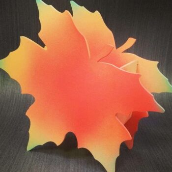 Intra απο ξύλο plywood 3mm-4mm πάχος – ξύλο θήκης μολυβιού Canadian Maple Leaf 15x20 cm INTRAVECTRY-MY547685 - Image 1