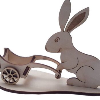 Intra απο ξύλο plywood 3mm-4mm πάχος – ξύλο καροτσιού πασχαλινών κουνελιών που σπρώχνει αυγά 40x45 cm INTRAVECTRY-MY552406 - Image 1