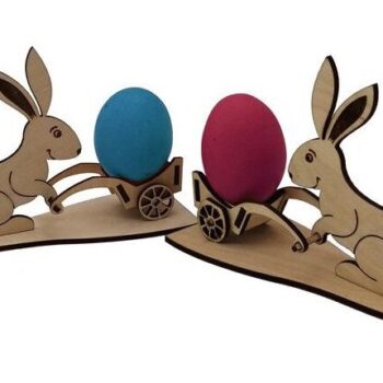 Intra απο ξύλο plywood 3mm-4mm πάχος – ξύλο καροτσιού πασχαλινών κουνελιών που σπρώχνει αυγά 40x45 cm INTRAVECTRY-MY552406 - Image 2