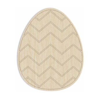 Intra απο ξύλο plywood 3mm-4mm πάχος – Χαραγμένο ξύλο αποκοπής πασχαλινών αυγών με ελατήρια χειροτεχνίας 45x50 cm INTRAVECTRY-MY552426 - Image 1