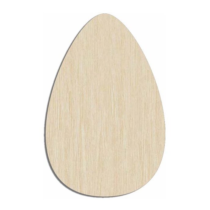 Intra απο ξύλο plywood 3mm-4mm πάχος – Ημιτελές Ξύλινο Πασχαλινό Αυγό για ξύλο χειροτεχνίας 25x25 cm INTRAVECTRY-MY561294