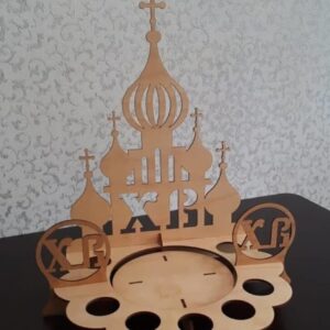 Intra απο ξύλο plywood 3mm-4mm πάχος – Λίμα 2mm για Πασχαλινό Αυγό του Καθεδρικού Ναού 40x45 cm INTRAVECTRY-MY554634