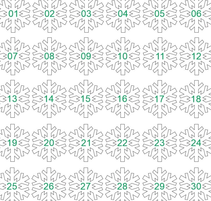 Intra απο ξύλο plywood 3mm-4mm πάχος – Ξύλινη Χριστουγεννιάτικη νιφάδα χιονιού με ξύλο μέτρησης 50x60 cm INTRAVECTRY-MY556066