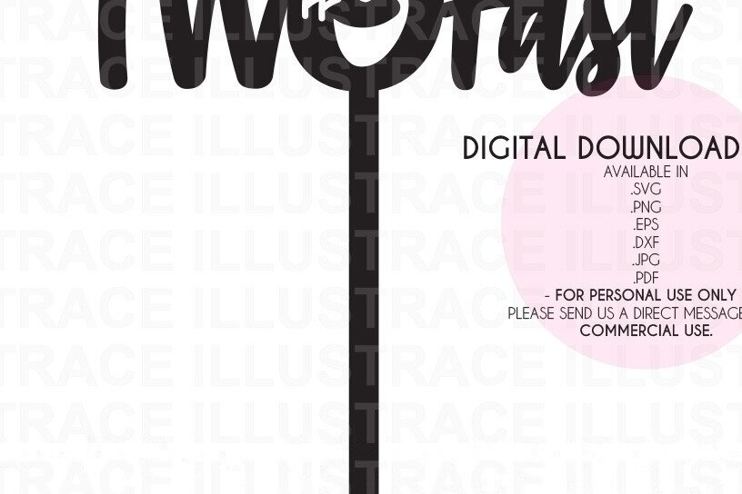 Intra απο ξύλο plywood 3mm-4mm πάχος – Δύο Fast Cake Topper Δίασταση  20x20 cm INTRAFABR-85271131