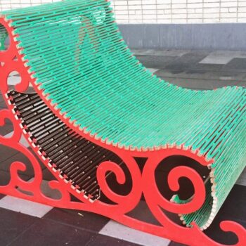 Intra απο ξύλο plywood 3mm-4mm πάχος – Καρέκλα έλκηθρου Living 12mm Λίμα Santa Sleigh 40x40 cm INTRAVECTRY-MY548714 - Image 1