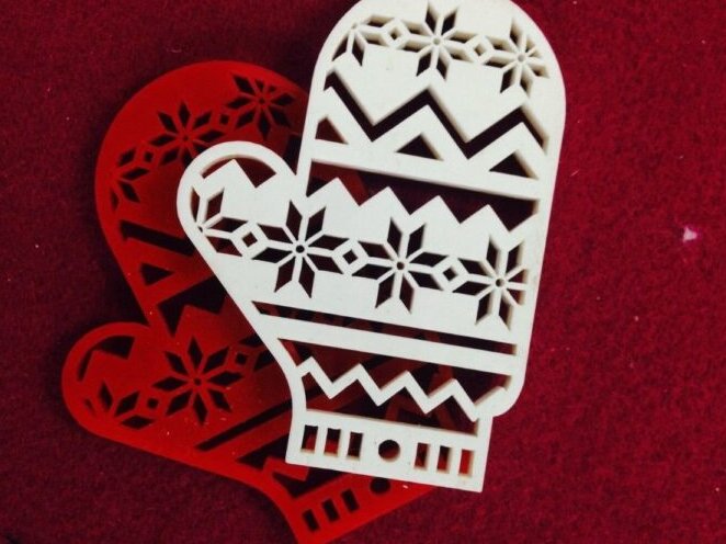 Intra απο ξύλο plywood 3mm-4mm πάχος – ξύλο στολίδι με ξύλινο γάντι 40x40 cm INTRAVECTRY-MY550483