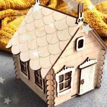 Intra απο ξύλο plywood 3mm-4mm πάχος – Ξύλινο ζαχαροπλαστείο με λίμα λαβής 15x20 cm INTRAVECTRY-MY548810 - Image 1