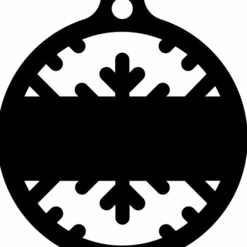 Intra απο ξύλο plywood 3mm-4mm πάχος – Εξατομικευμένο μπιχλιμπίδι Χριστουγεννιάτικου Δέντρου 30x35 cm INTRAVECTRY-MY549081 - Image 3