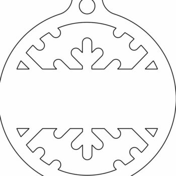 Intra απο ξύλο plywood 3mm-4mm πάχος – Εξατομικευμένο μπιχλιμπίδι Χριστουγεννιάτικου Δέντρου 30x35 cm INTRAVECTRY-MY549081 - Image 4