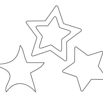 Intra απο ξύλο plywood 3mm-4mm πάχος – ξύλο Star Cutout Shapes for Crafts 30x35 cm INTRAVECTRY-MY559408 - Image 2