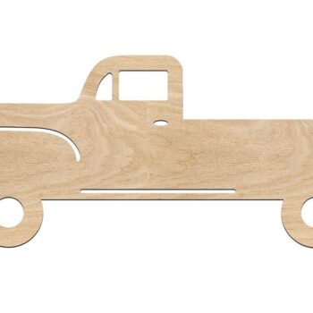 Intra απο ξύλο plywood 3mm-4mm πάχος – ξύλο Ξύλινης αποκοπής φορτηγού με πλευρική όψη Farmhouse Reserversable 12x15 cm INTRAVECTRY-MY561312 - Image 1