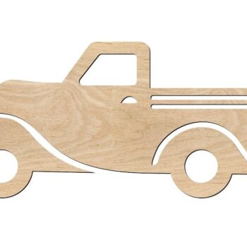 Intra απο ξύλο plywood 3mm-4mm πάχος – Φορτηγό Ημιτελές MDF Ξύλο Σχήματος ξύλο 15x20 cm INTRAVECTRY-MY551146 - Image 1