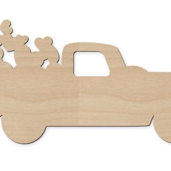 Intra απο ξύλο plywood 3mm-4mm πάχος – ξύλο χειροτεχνίας για την ημέρα του Αγίου Βαλεντίνου 10x10 cm INTRAVECTRY-MY551161 - Image 1