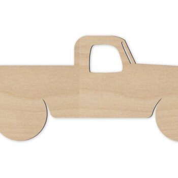 Intra απο ξύλο plywood 3mm-4mm πάχος – Vintage Pickup Truck Wood Cutout for Craft File 50x60 cm INTRAVECTRY-MY551168 - Image 1