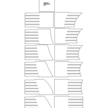 Intra απο ξύλο plywood 3mm-4mm πάχος – ξύλο θήκης μολυβιού πολλαπλών οπών 15x15 cm INTRAVECTRY-MY551210 - Image 2