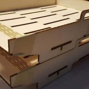 Intra απο ξύλο plywood 3mm-4mm πάχος – Δίσκος χαρτιού κόντρα πλακέ ξύλο γραφείου Organizer DXF 50x60 cm INTRAVECTRY-MY551256