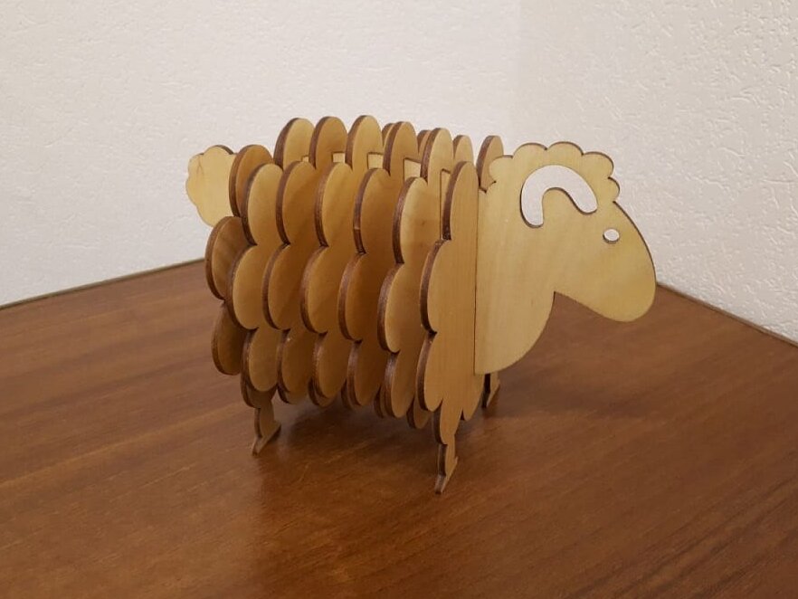 Intra απο ξύλο plywood 3mm-4mm πάχος – Θήκη σουβέρ με ξύλο Σετ σουβέρ 25x30 cm INTRAVECTRY-MY557738