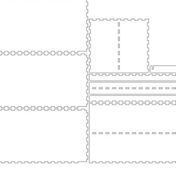 Intra απο ξύλο plywood 3mm-4mm πάχος – Ξύλινη ράφι οθόνης σοκολάτας 15x15 cm INTRAVECTRY-MY553725 - Image 2