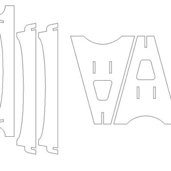 Intra απο ξύλο plywood 3mm-4mm πάχος – ξύλο DXF με ξύλινα σχέδια πριονιού 15x15 cm INTRAVECTRY-MY559317 - Image 2