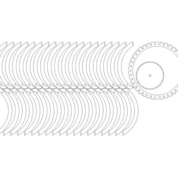 Intra απο ξύλο plywood 3mm-4mm πάχος – Πολυστρωματικό Ξύλινο Κρεμαστό Φωτιστικό ξύλο DXF 25x30 cm INTRAVECTRY-MY552332 - Image 2