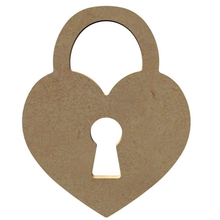 Intra απο ξύλο plywood 3mm-4mm πάχος – Ξύλινο Σχήμα κοπής κλειδαριάς καρδιάς για ξύλο DXF για την Ημέρα του Αγίου Βαλεντίνου 40x45 cm INTRAVECTRY-MY560600