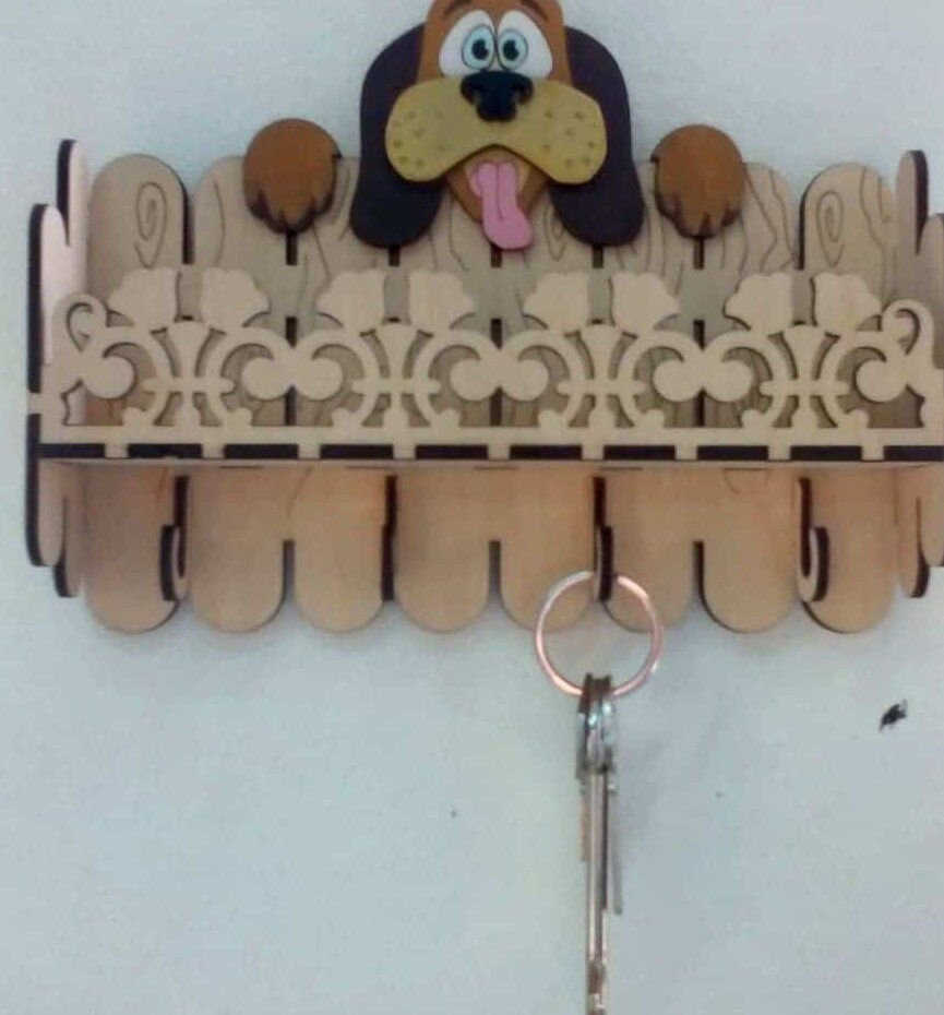 Intra απο ξύλο plywood 3mm-4mm πάχος – ξύλο οργανωτή εισόδου κλειδιού που κρυφοκοιτάζει 40x40 cm INTRAVECTRY-MY557591